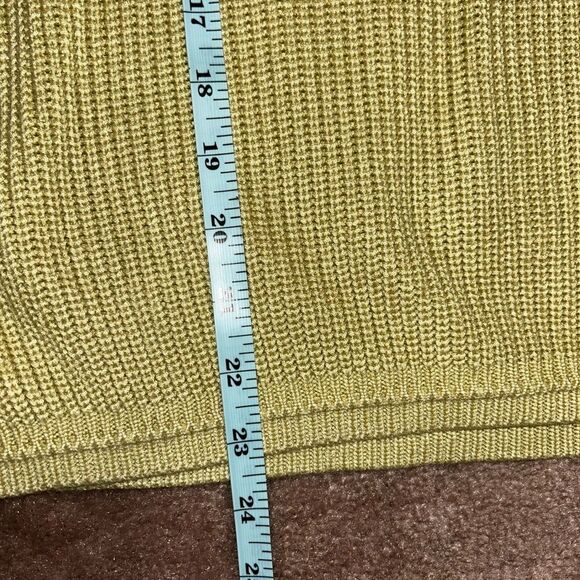 NWOT Lululemon Ribbed Turtleneck Sweater Dew Green Size M/L Cashmere/Cashlu - Picture 10 of 10